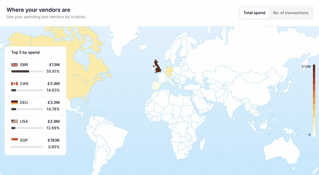 SpendQube - Supply Chain Risk Mapping